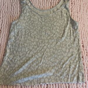 A New Day Women's Tank Top in Light Gray Pattern